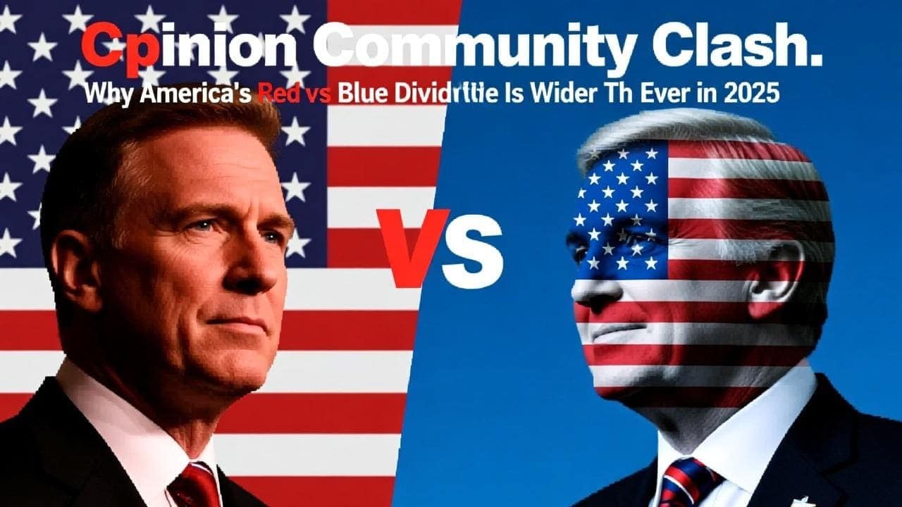 Opinion Community Clash: Why America’s Red vs Blue Divide Is Wider Than Ever in 2025
